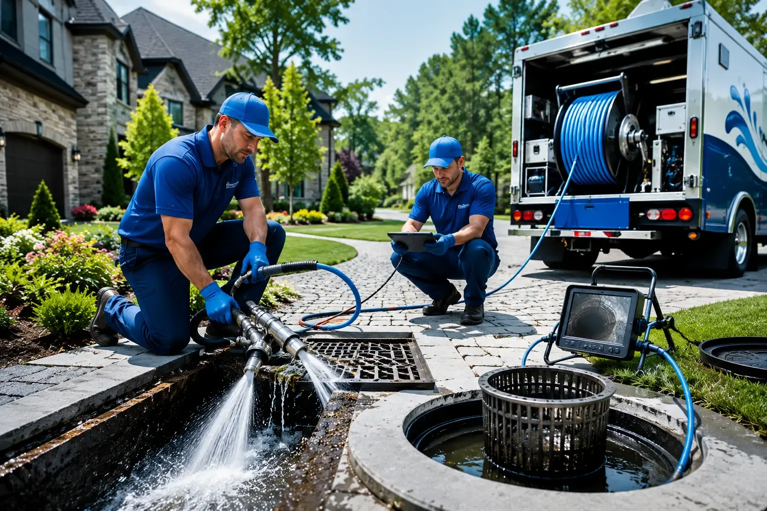 Local outdoor drain cleaning professionals in Hueysville, KY