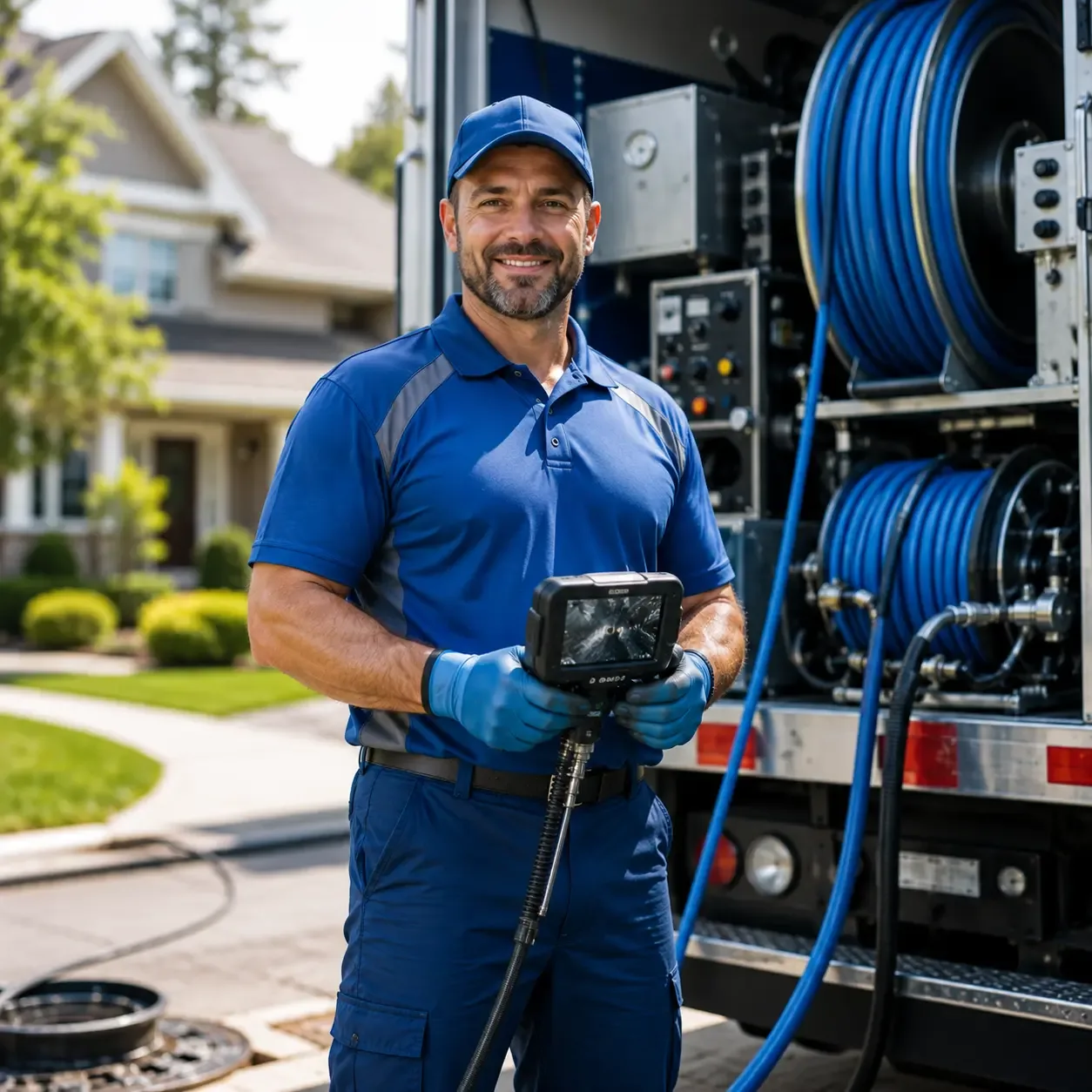 Local outdoor drain cleaning specialists in Hueysville, KY